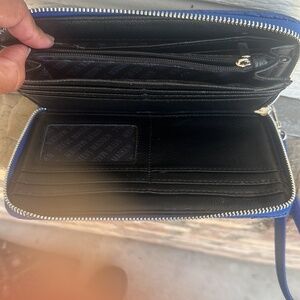 Steve Madden navy blue wallet